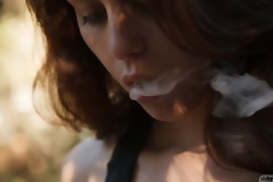 Zishy Christine Ash vaping