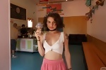 Zishy Gigi Matthews upskirt